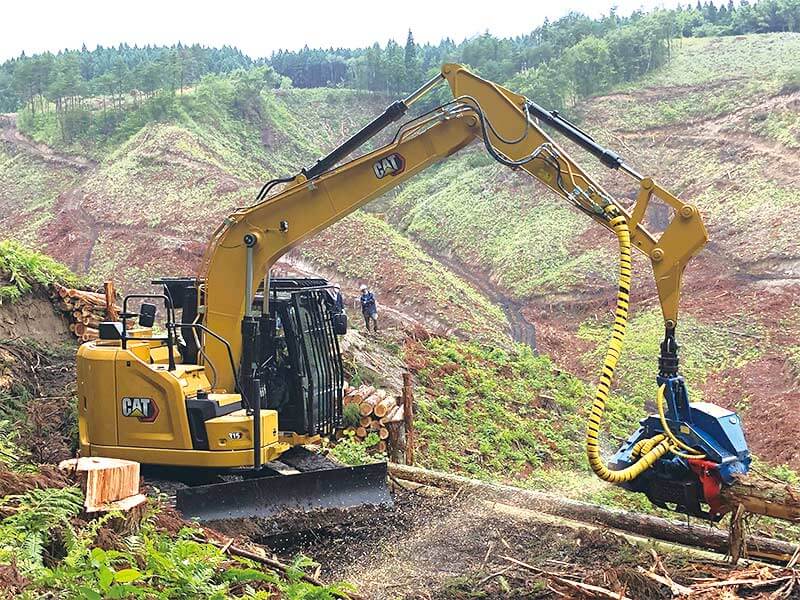 日本キャタピラー 本日のおすすめ展示ゾーンはこちら!|FOREST EXPO ONLINE